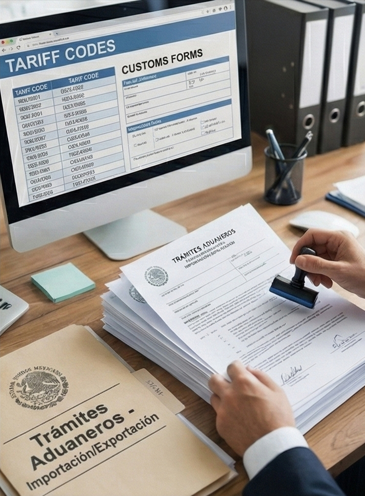 Trámites de importación y exportación